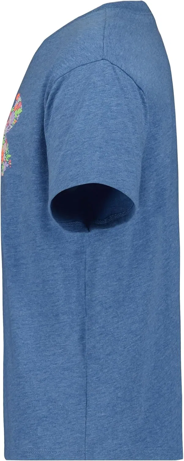 Футболка детская Under Armour Outdoor Collection, Varsity Blue Ditsy — фото 2