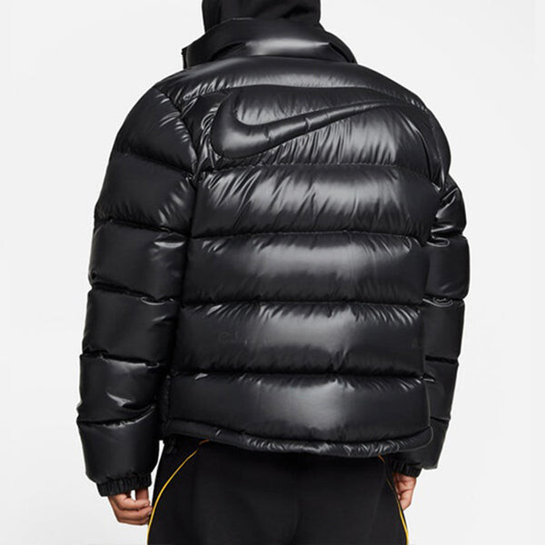 Пуховик Nike x Drake NOCTA Series Stand Collar Down Jacket Asia Edition Black, черный — фото 4