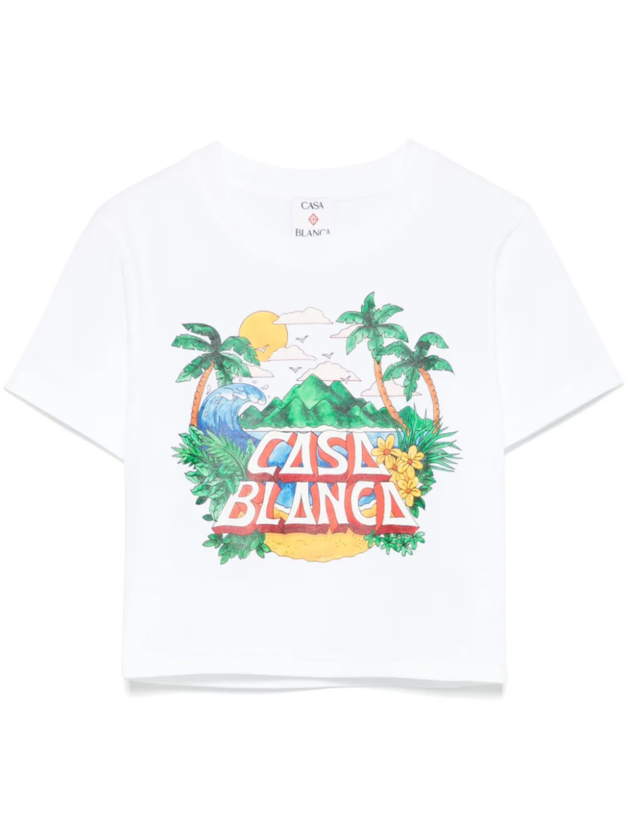 

Casablanca футболка Casa Beach Wave, белый