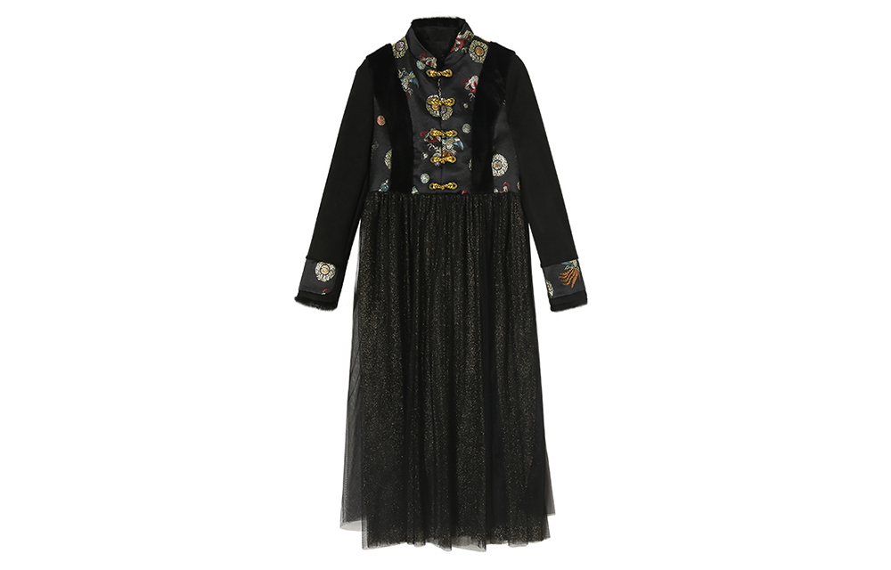 

JK&JS Плиссированное платье-юбка black