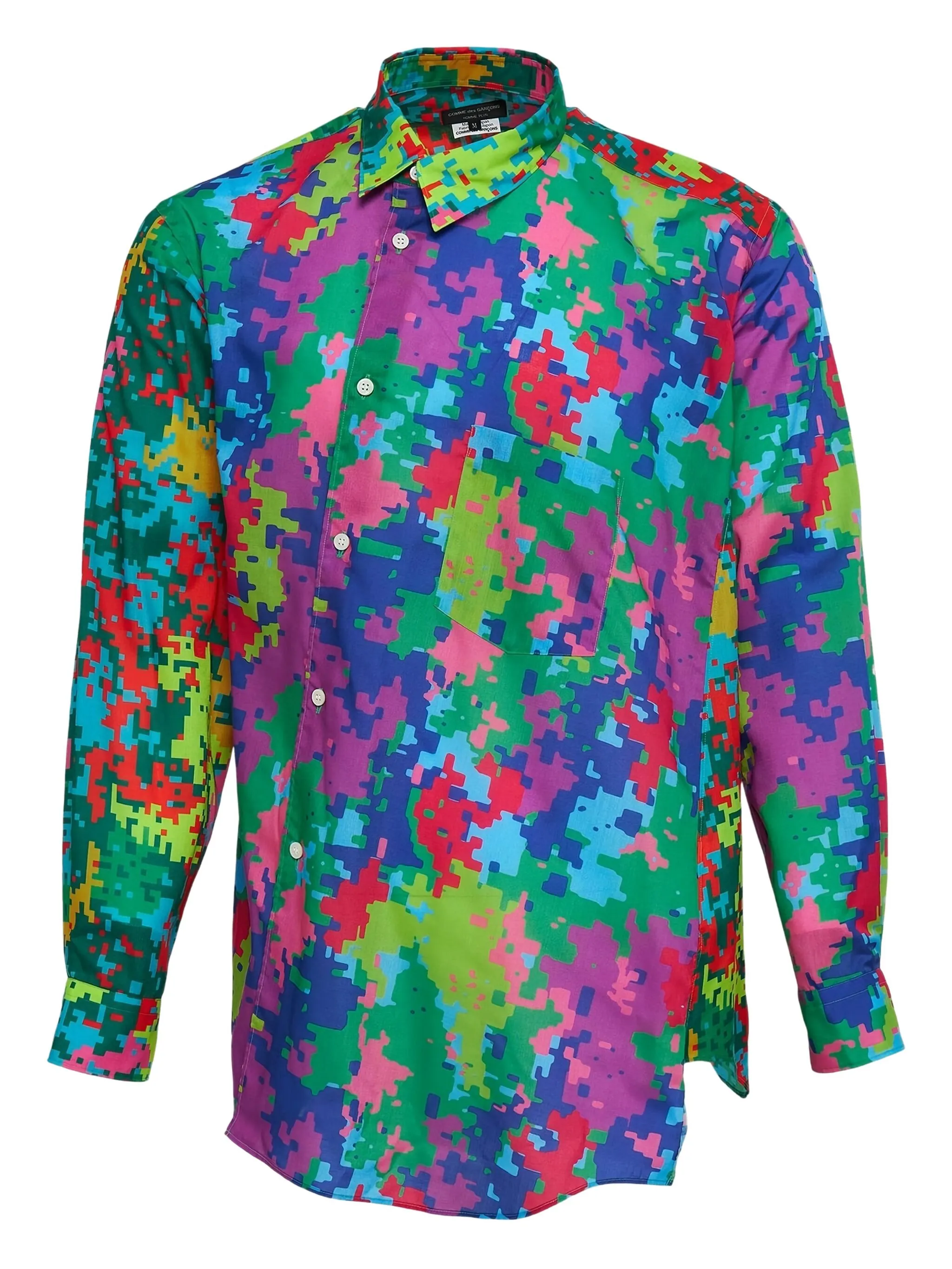 

Рубашка Pocket Comme Des Garçons Homme Plus, зеленый