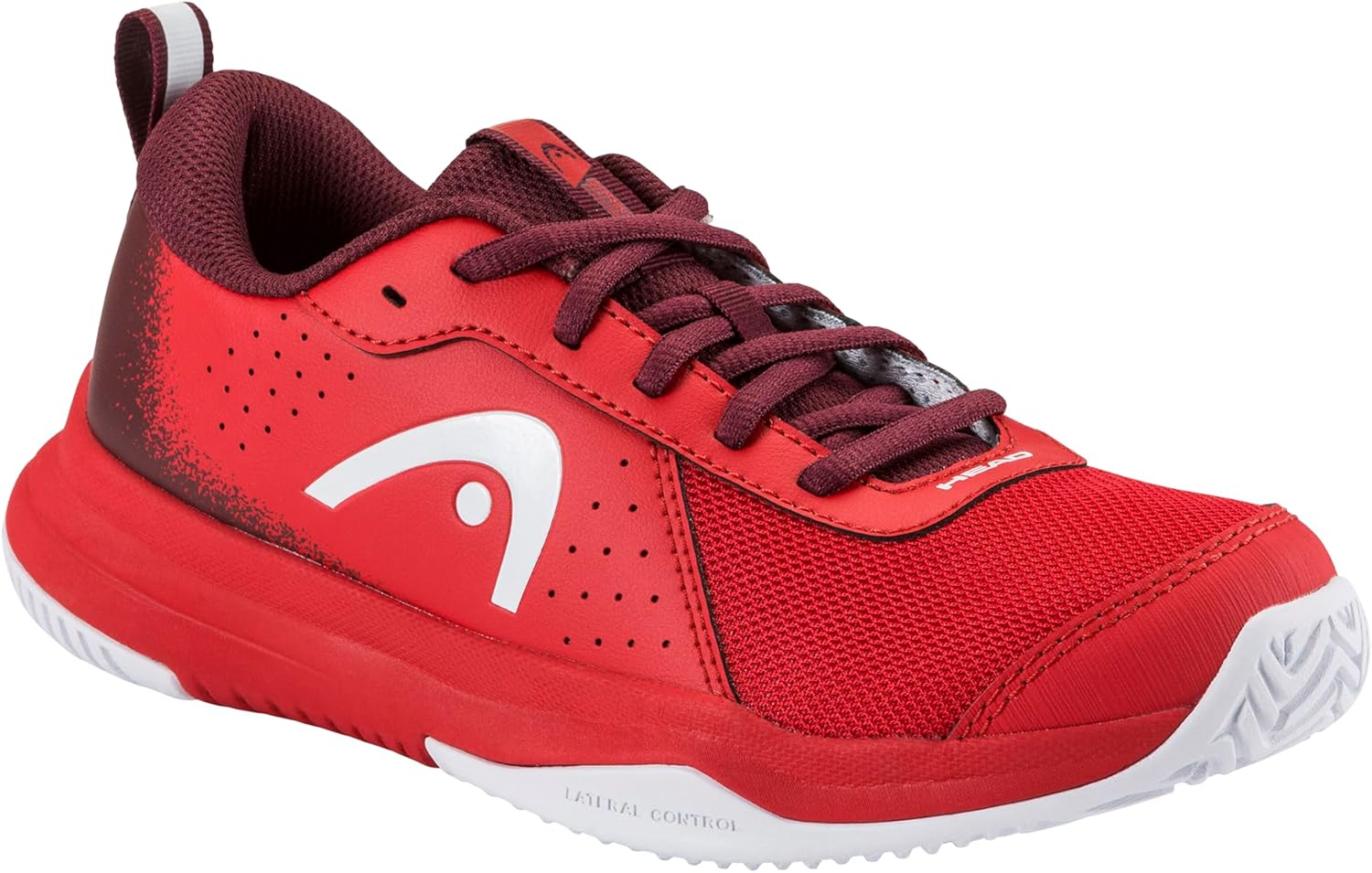 

Детские теннисные кроссовки HEAD Sprint Court 4.0 Junior - легкие, дышащие, для всех покрытий, для тенниса, паделя и пиклбола, темно-красный