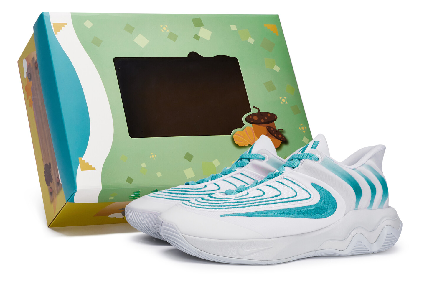 

Баскетбольные кроссовки Giannis Immortality Basketball Shoes Men Low-Top Lake Blue Nike