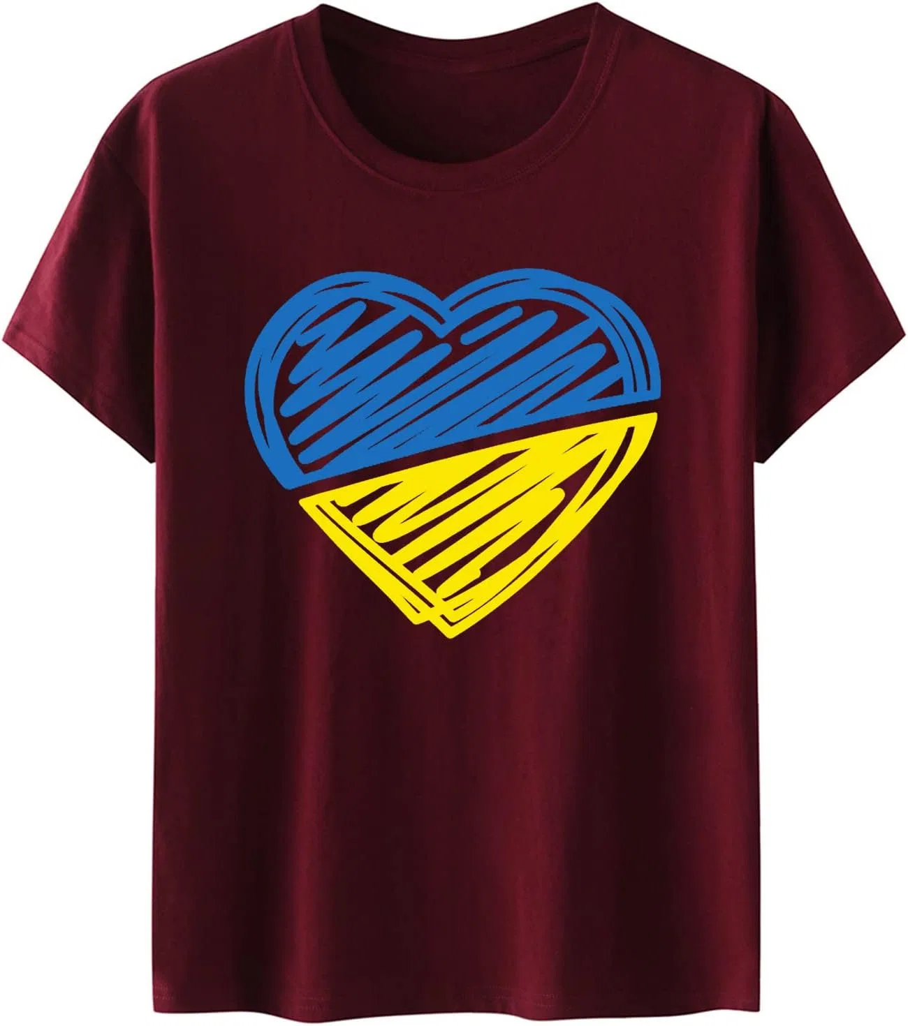 Блуза, кружевная Women Party T Shirt, красный — фото 2