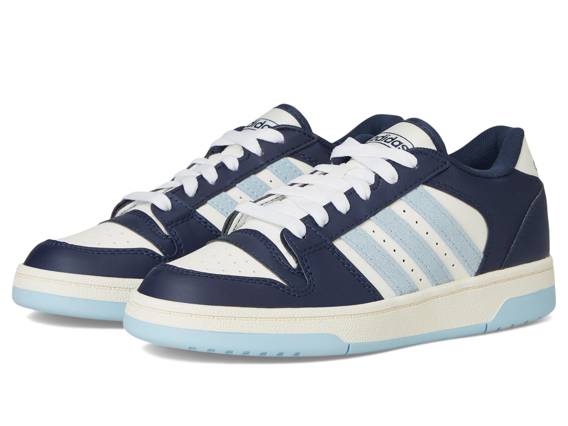 

Кроссовки Adidas Kids Turnaround Basketball Shoes, Collegiate Navy/Clear Sky/White