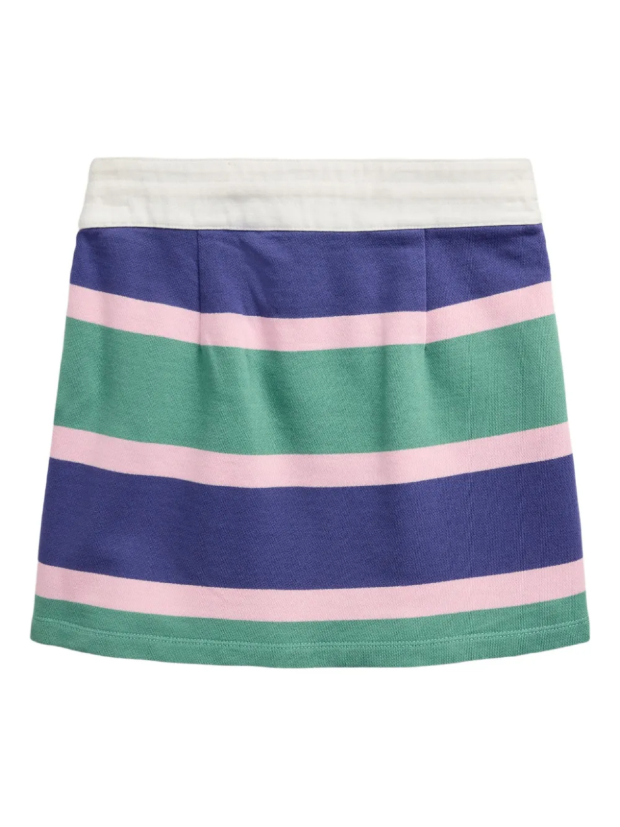 POLO RALPH LAUREN KIDS юбка с полосками, синий — фото 2