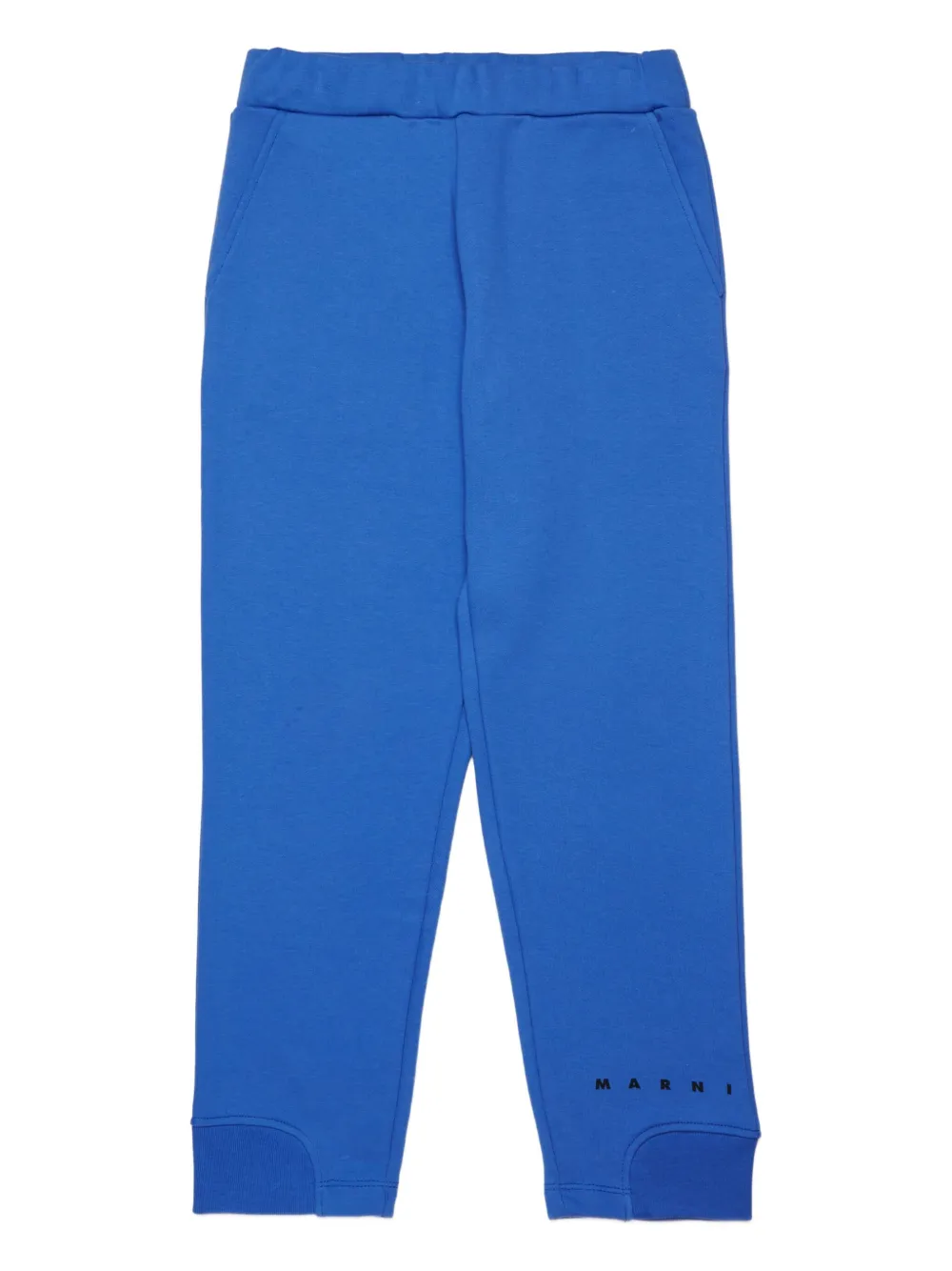 

Брюки с логотипом Marni Kids, синий