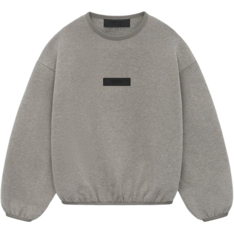 

Детская толстовка Fear Of God Essentials, цвет Heather Grey