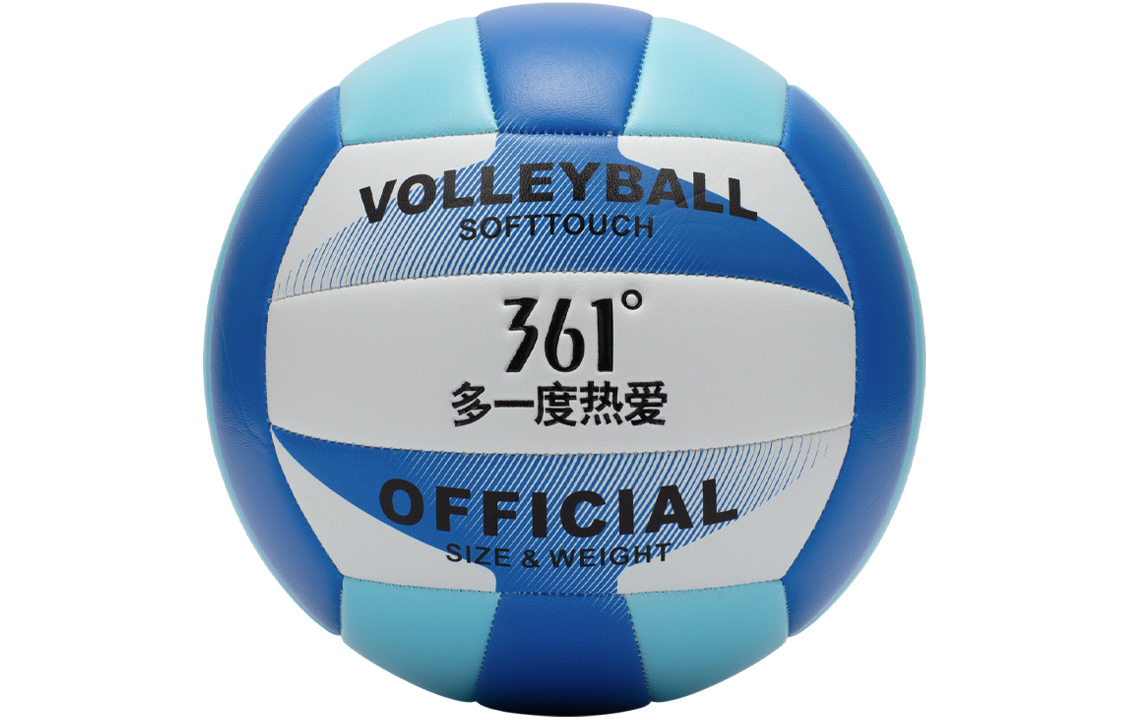 

361° Мяч волейбольный PVC размер 5 unisex синий белый
