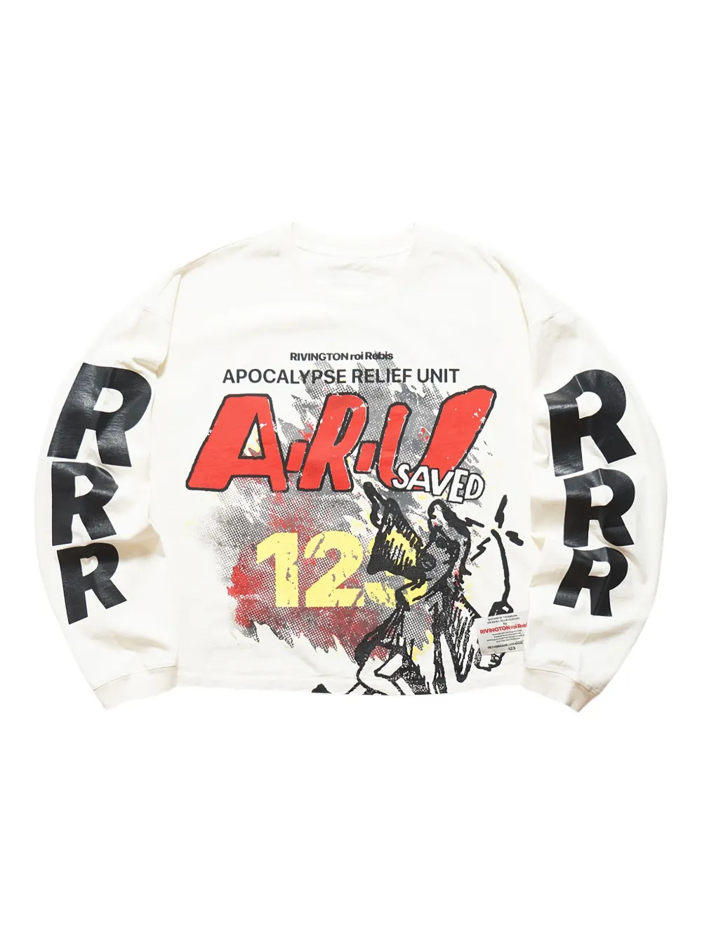 

Футболка с круглым вырезом RRR123, белый