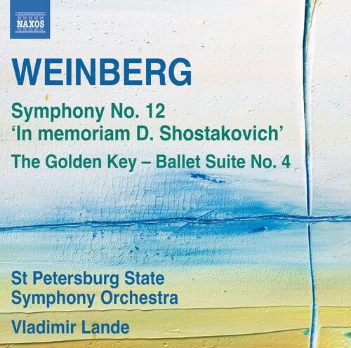 

CD диск Weinberg / st Petersburg State Sym Orch / Lande: Symphony No.12 in Memory of Dmitry Shostakovich