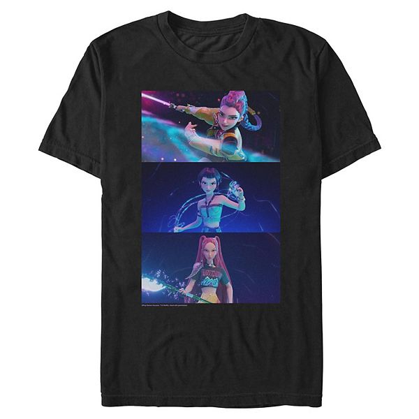 

Футболка с принтом Men's Kpop Demon Hunters Licensed Character