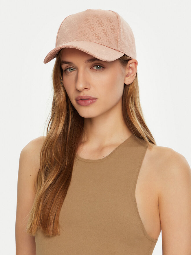 

Бейсболка Guess, розовый