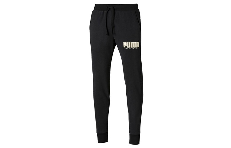 

Puma Мужские трикотажные спортивные штаны, цвет Black