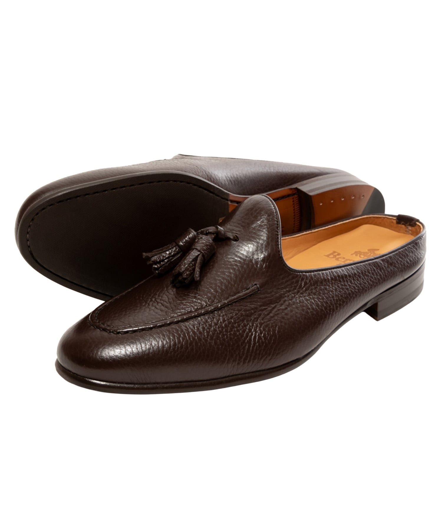 Лоферы с кисточками Berwick1707, Dark Brown — фото 2