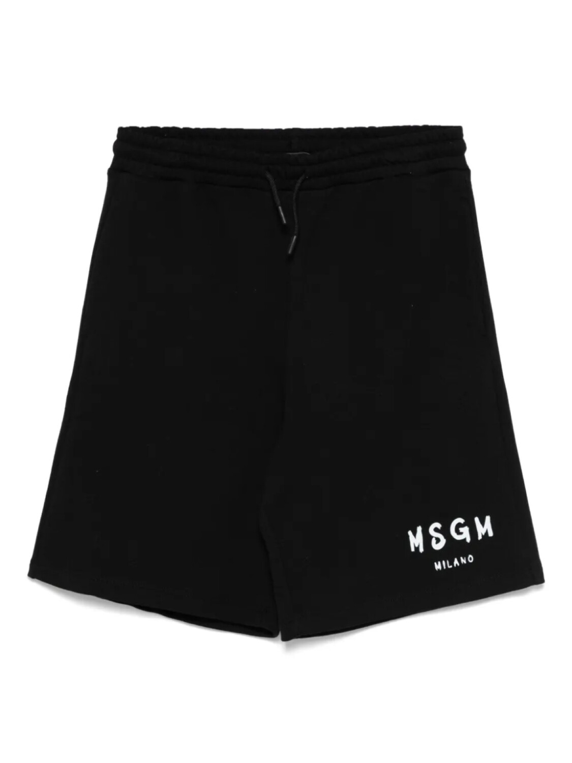 

MSGM Kids шорты с логотипом, черный