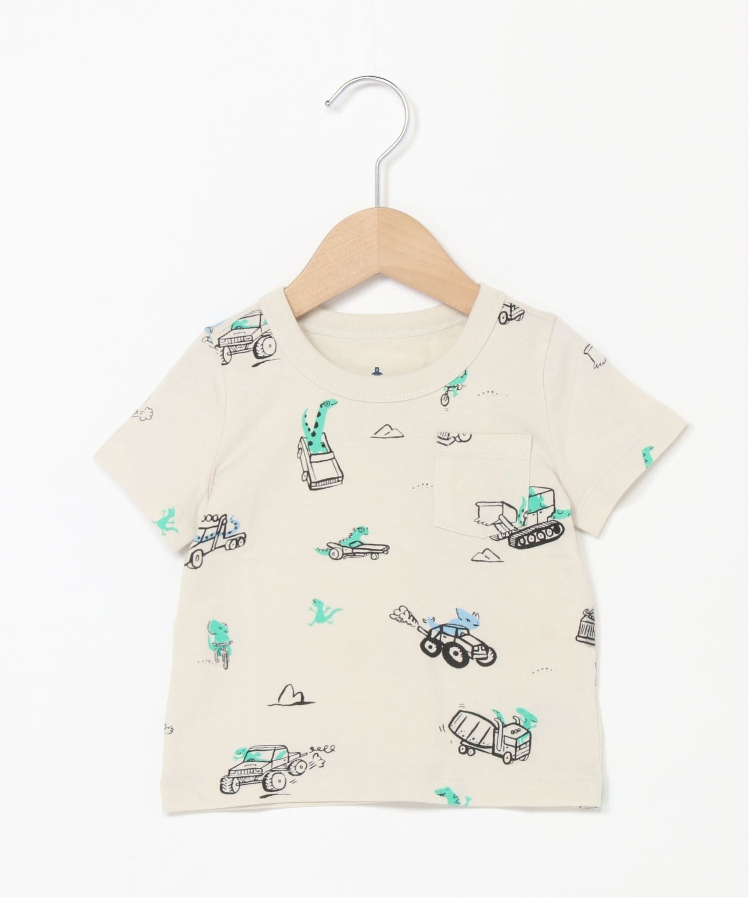 Футболка BF SS PRINT PKT TEE Gap, CONSTRUCTION_DINOS — фото 3