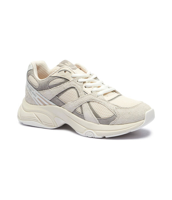 Кожаные кроссовки Leo Trainer Michael Kors, желтый