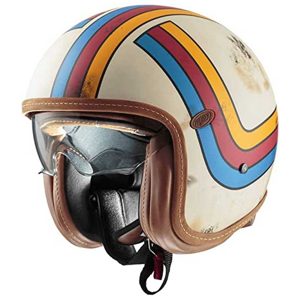 

Открытый шлем Premier Helmets 23 VintagePlatin Ed. EX 8 BM 22.06, разноцветный