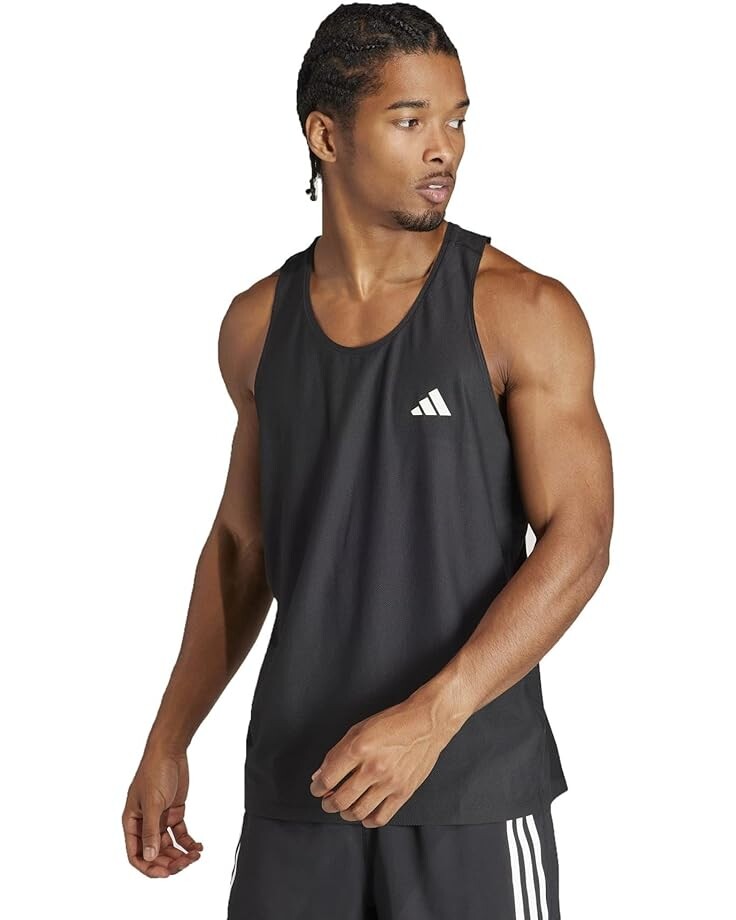 

Майка adidas Own The Run Tank, черный
