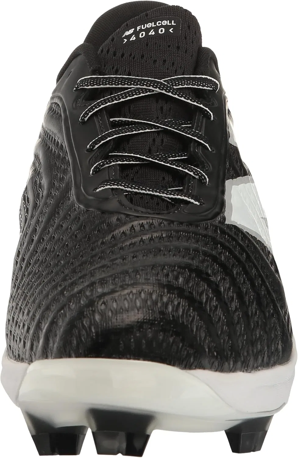 Мужские бейсбольные кроссовки New Balance FuelCell 4040 V7 с формованной подошвой, Black White — фото 2