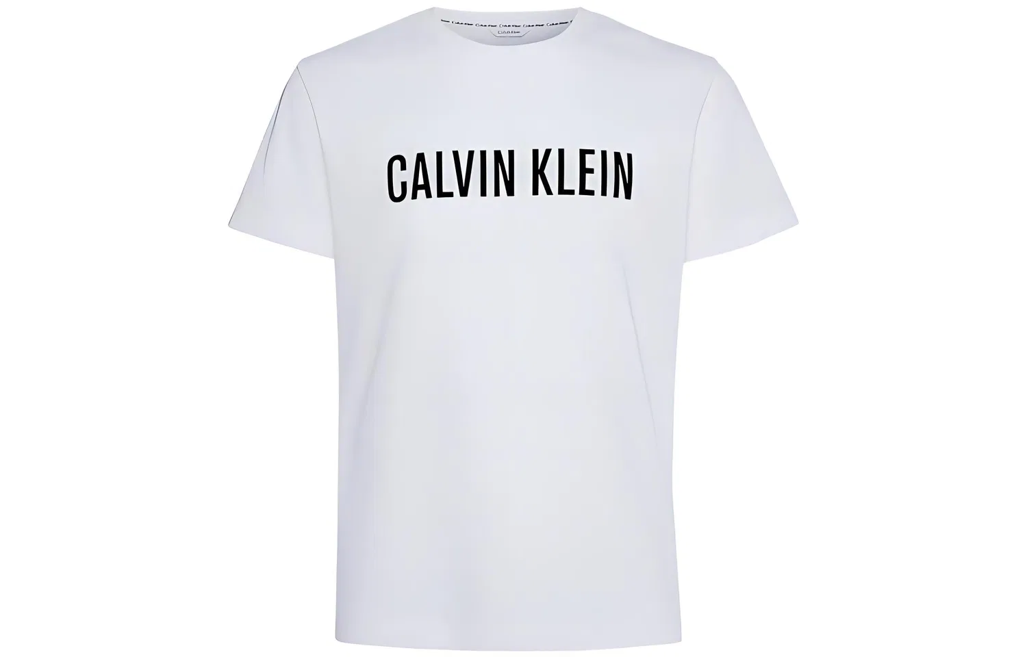 Футболка с круглым вырезом Calvin Klein White