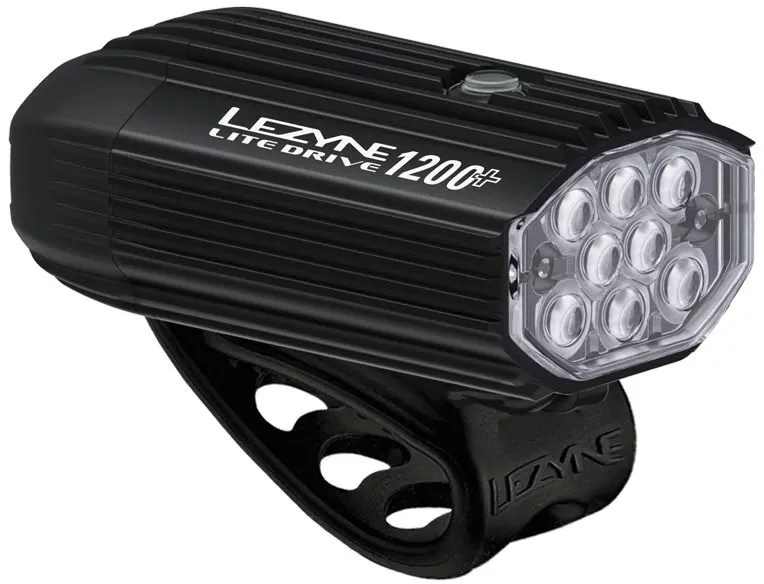 

Лёгкий передний велосипедный фонарь 1200+ Lezyne, Black
