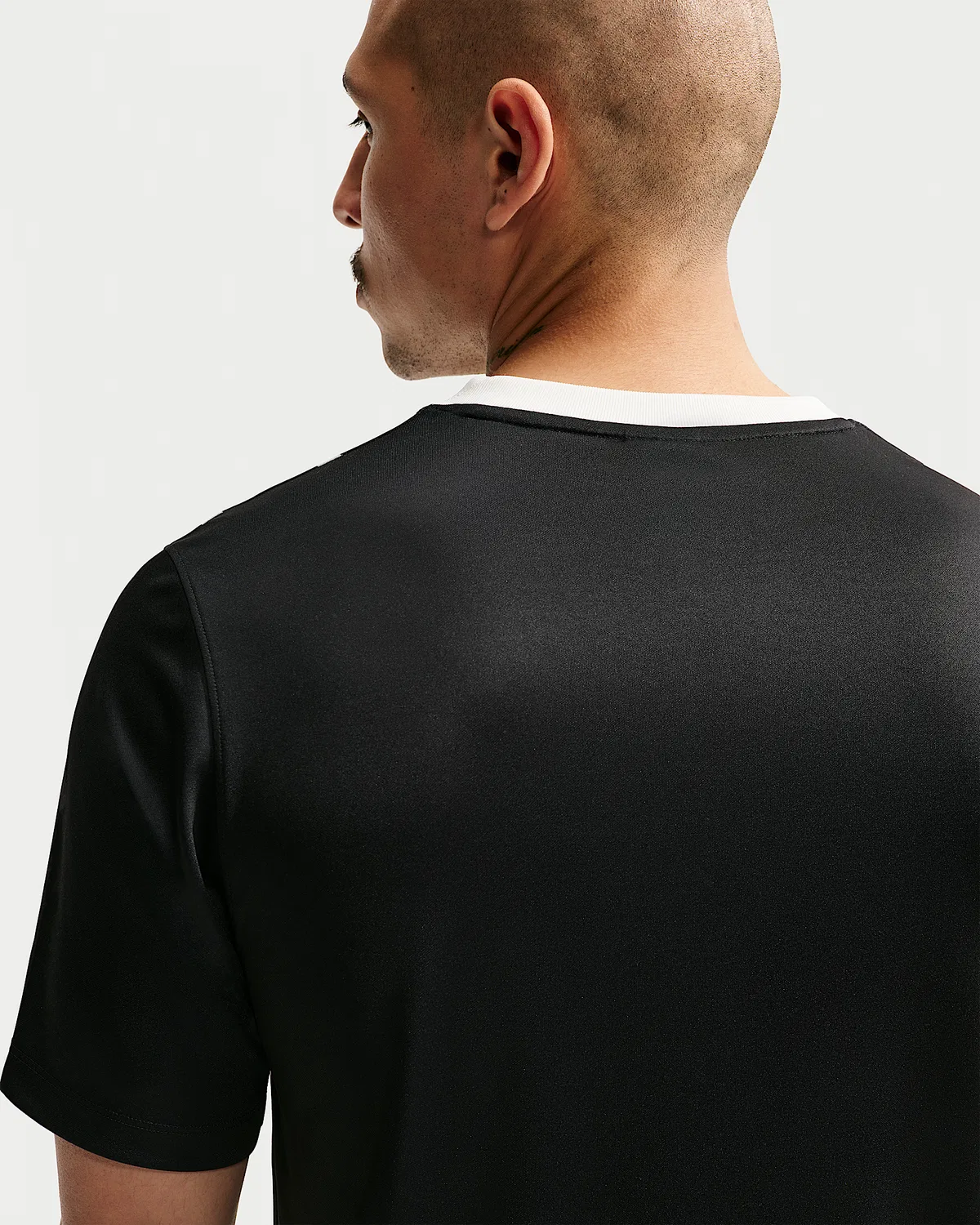 Мужская футболка Nike Dri-FIT с коротким рукавом S.C. Corinthians Away, Black/Sail/Sail — фото 2