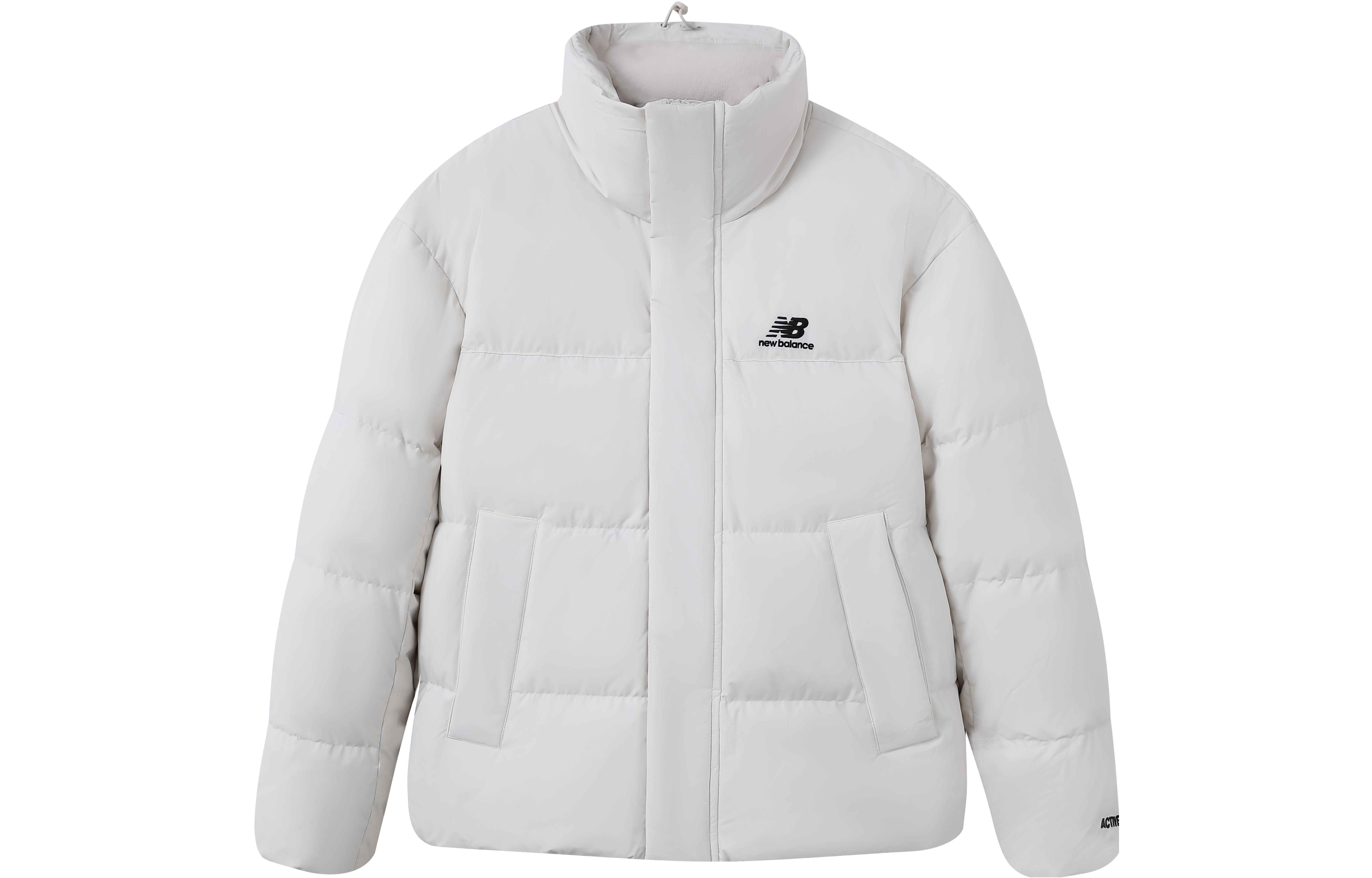 

New Balance Пуховик мужской кремово-белый