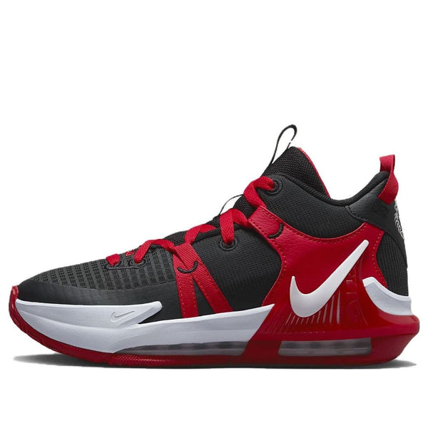 

Кроссовки (GS) Nike LeBron Witness Basketball Shoes 'Black University Red White', черный