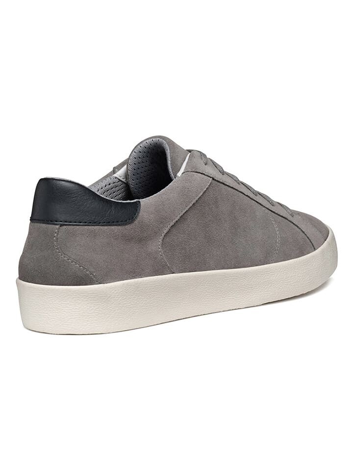 Кроссовки на шнуровке Geox Sneakers Warley, серый — фото 4
