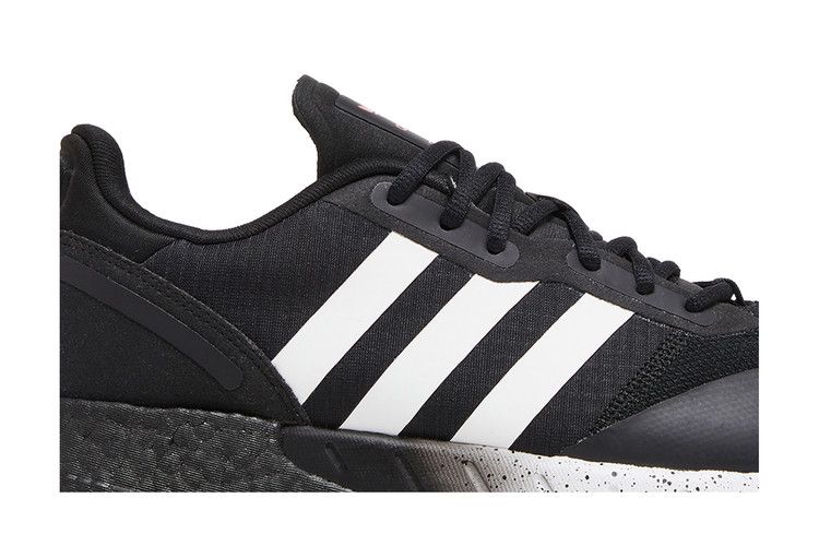 Кроссовки Adidas ZX 1K Boost, Black White — фото 2