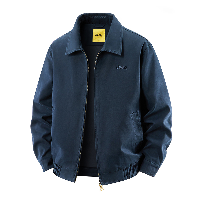 

Куртка Unisex Lapel Moderate Workwear Jeep, темно-синий