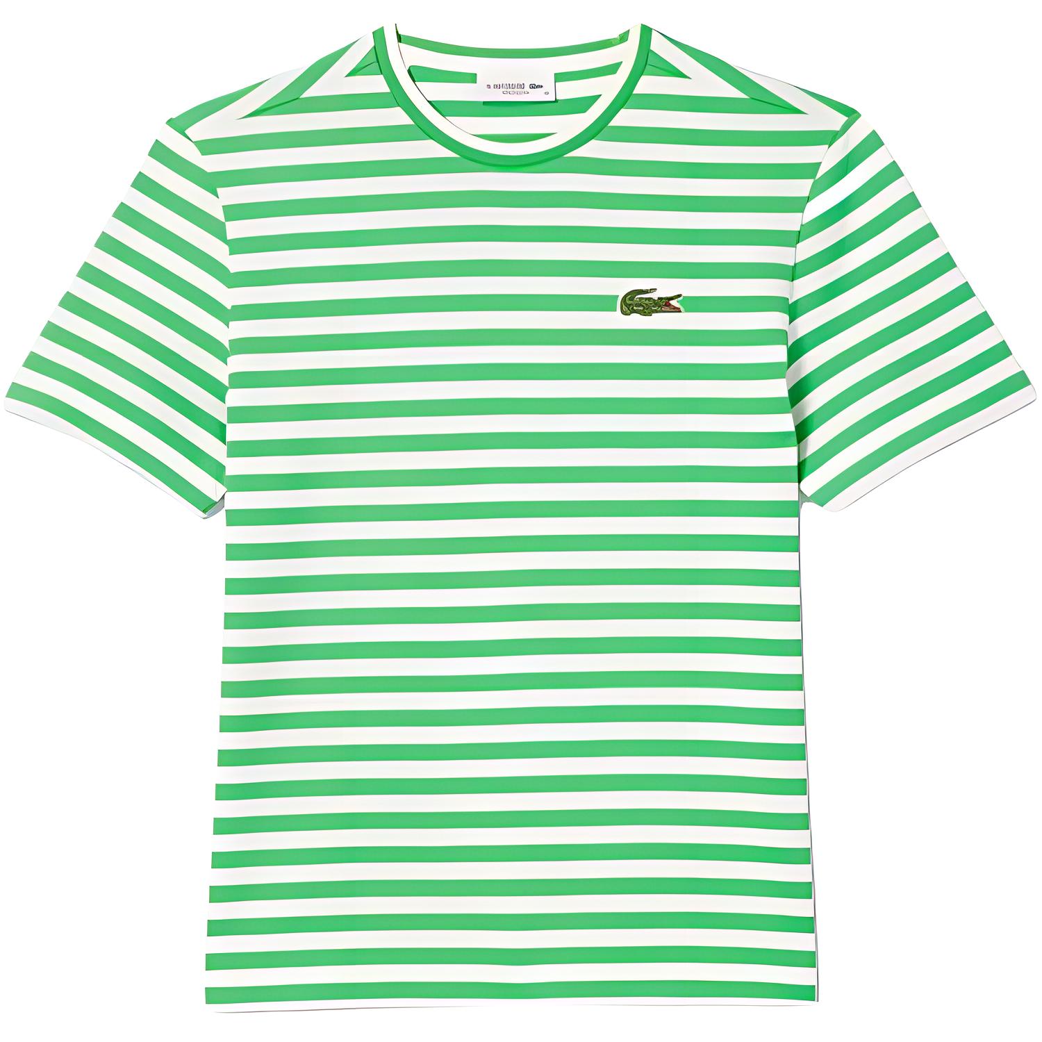 

LACOSTE Футболка женская зеленая