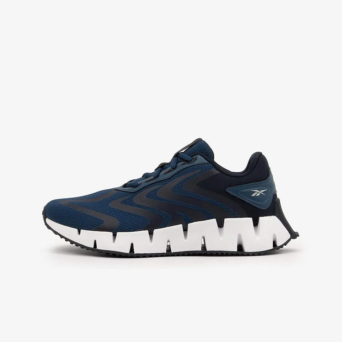 Кроссовки Reebok Unisex Zig Rise, Batik Blue White Black — фото 2