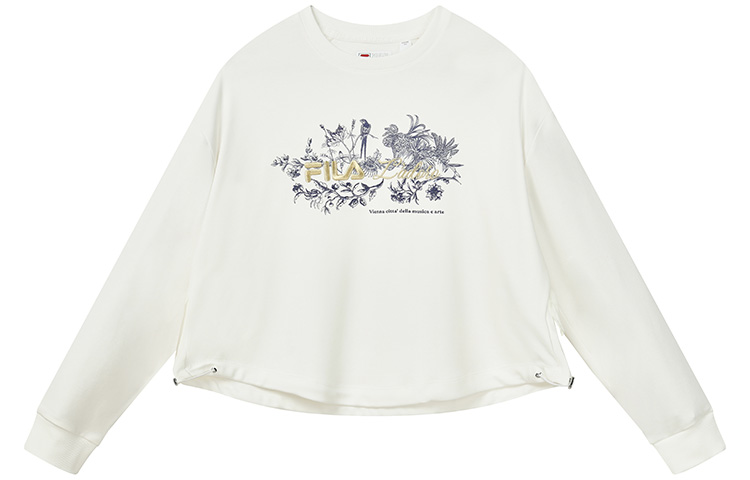 

FILA Женская толстовка Cloud White