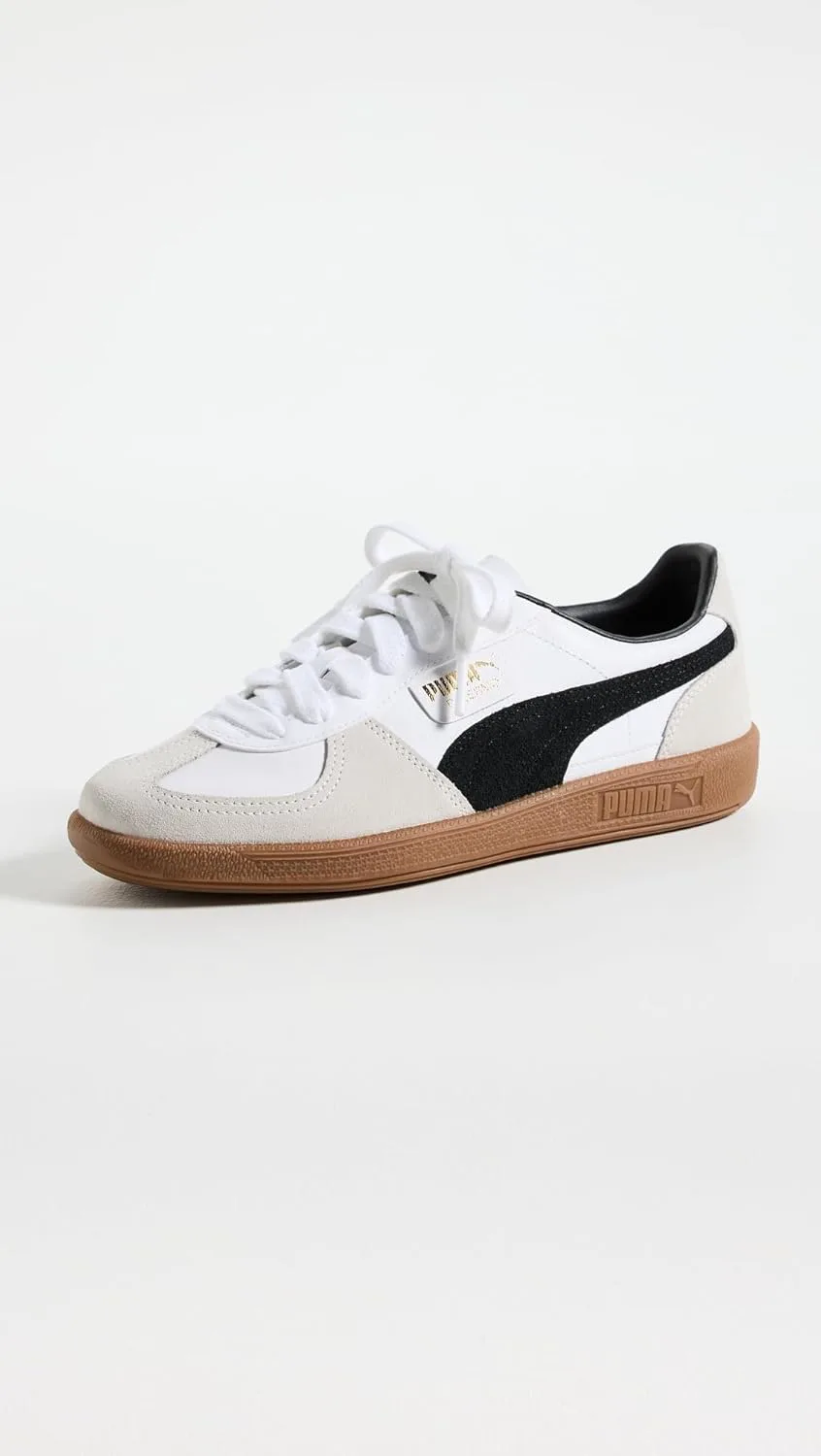 Мужские кроссовки PUMA Palermo OG на шнуровке повседневные - синие, белый/серый — фото 2