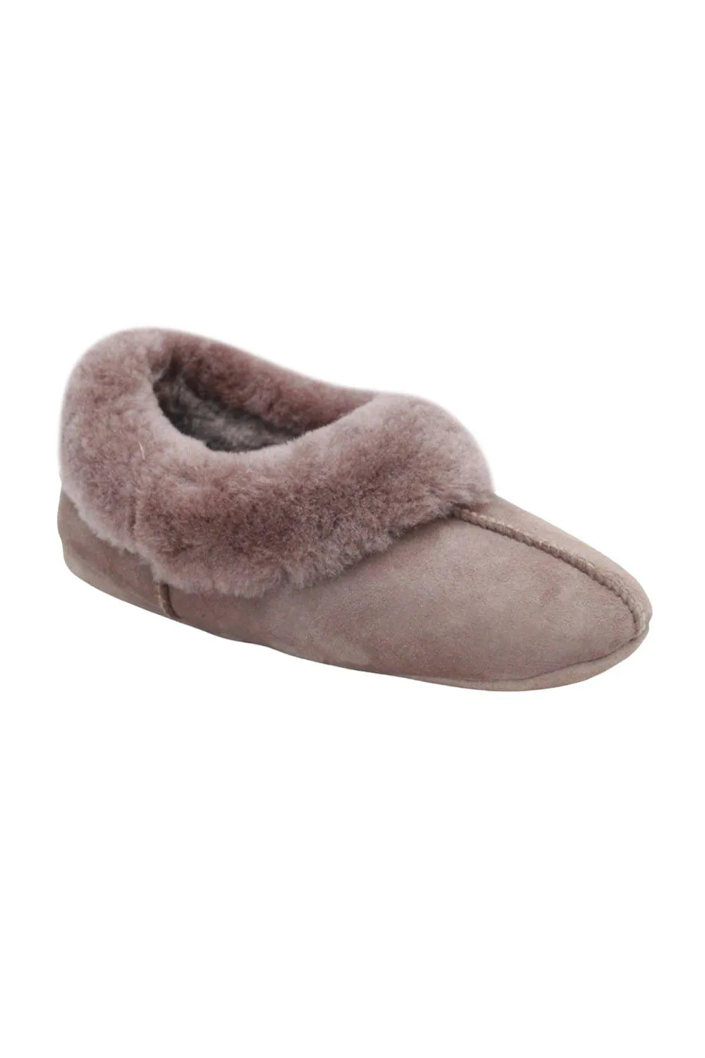 Полные тапочки из овчины Eastern Counties Leather, розовый