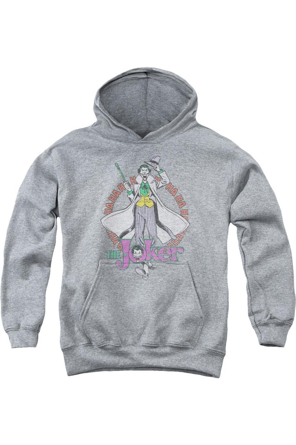 

Толстовка с капюшоном Maniacal Youth от DC Comics Gildan, Athletic Heather