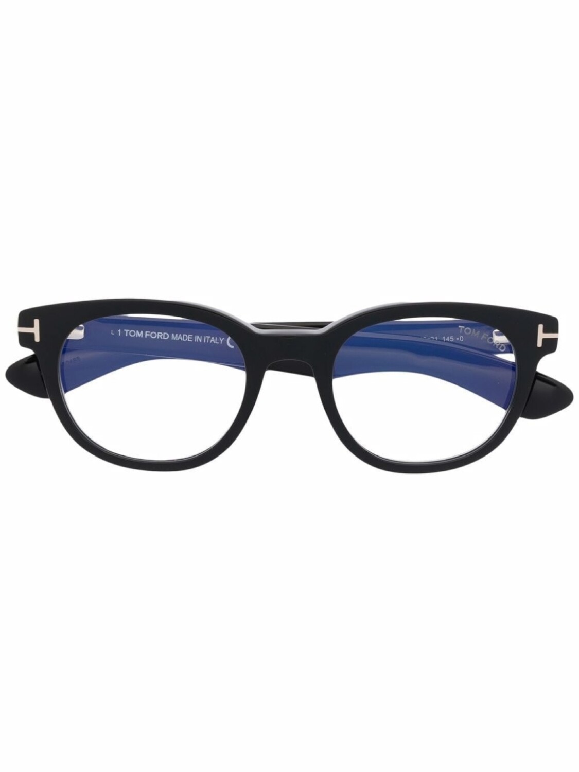

TOM FORD Eyewear очки в круглой оправе, черный