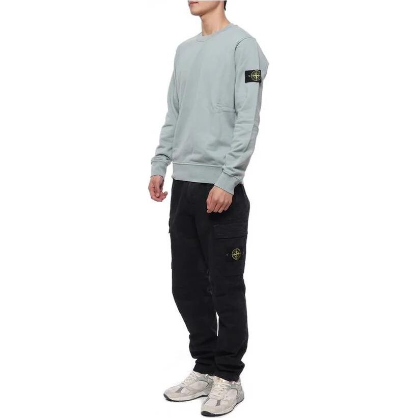 

Повседневные брюки мужские черные Stone Island, черный