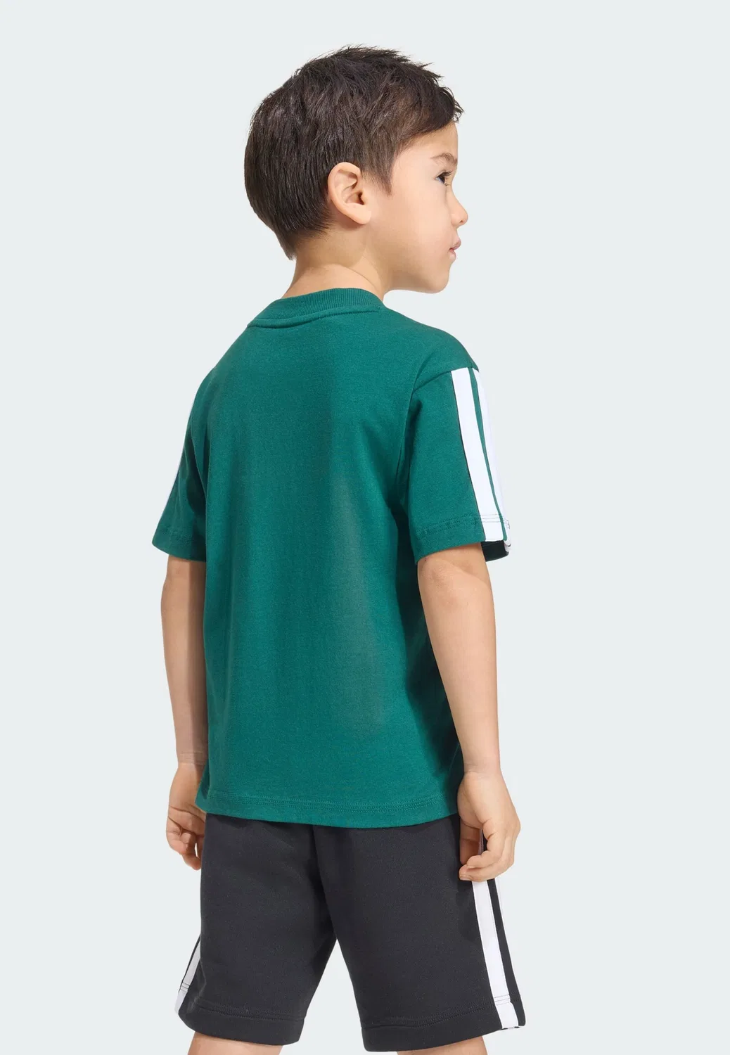 Спортивная футболка Adidas Sportswear Performance Shirt Essentials изумрудного цвета — фото 3