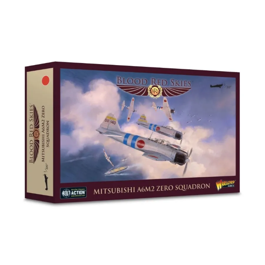 

Mitsubishi A6M5 Zero (Смола), Blood Red Skies - Japan (1:200)