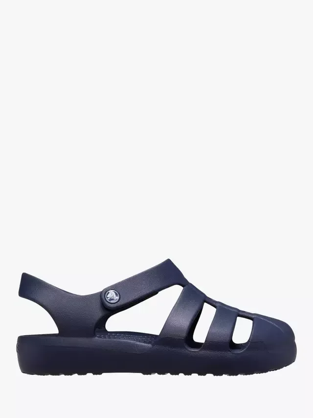 Детские классические рыбацкие сандалии Crocs, Navy