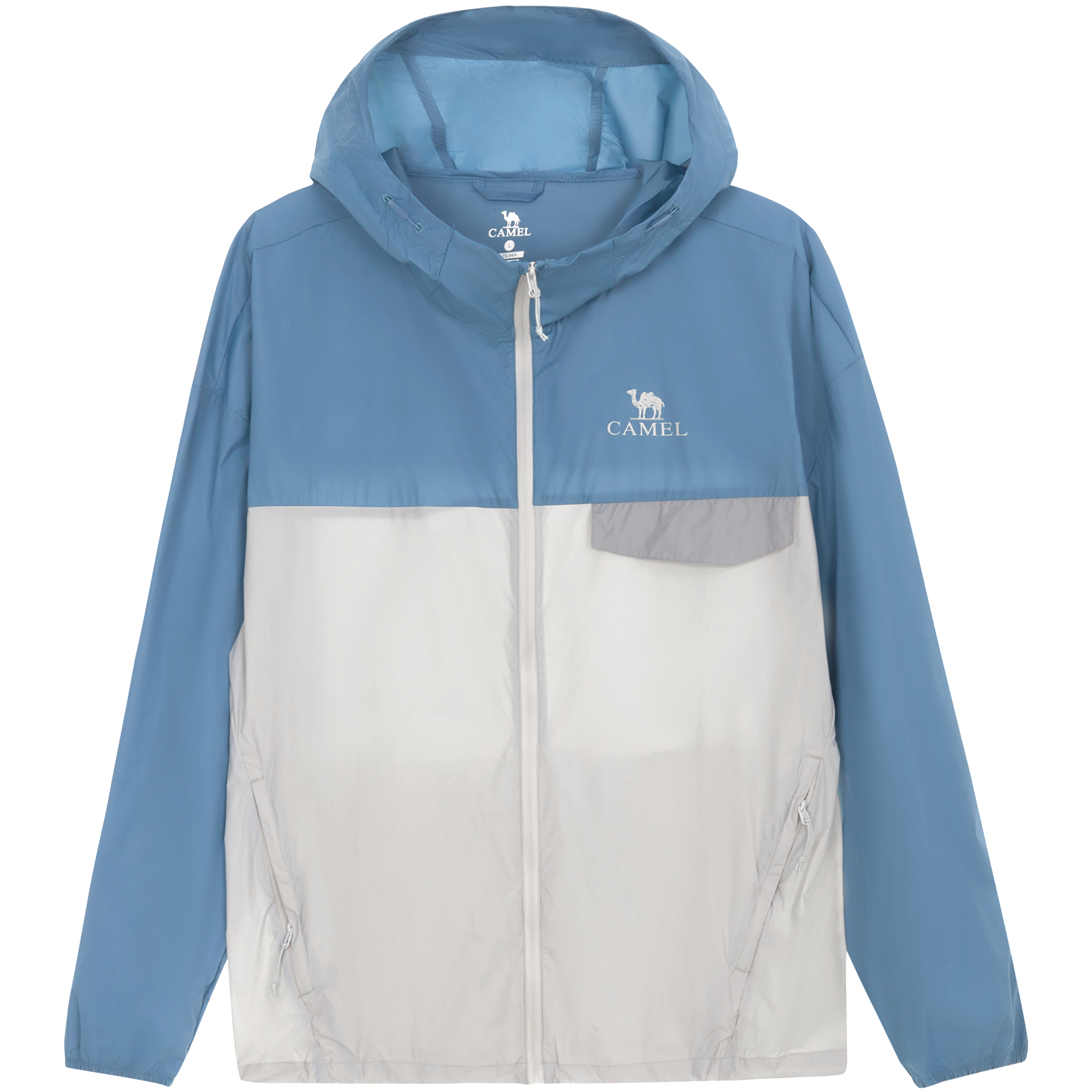 

CAMEL Защитная одежда от солнца унисекс, Stone Wash Blue/Glacier Gray/Recycling Gray