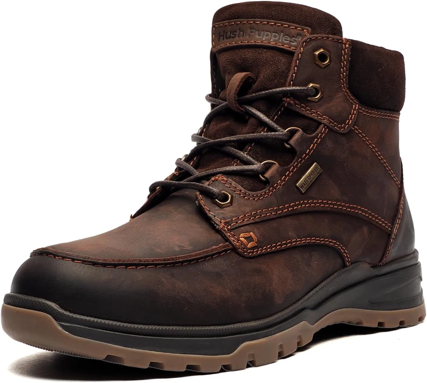 Мужские ботинки Hush Puppies Palmer, Brown — фото 2