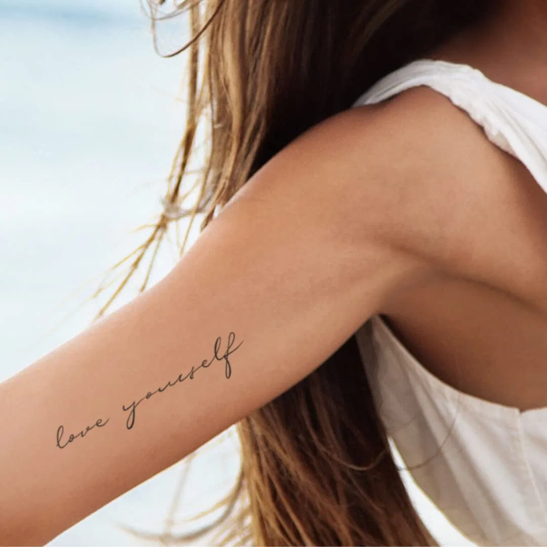 Растительная временная татуировка «Love Yourself» от MyJagua My Jagua, Love Yourself