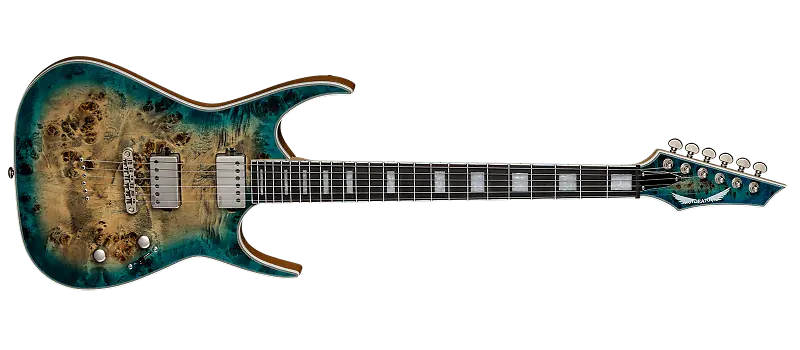 

Электрогитара Dean Exile Select Burled Poplar STQB 2020 Satin Turquoise Burst