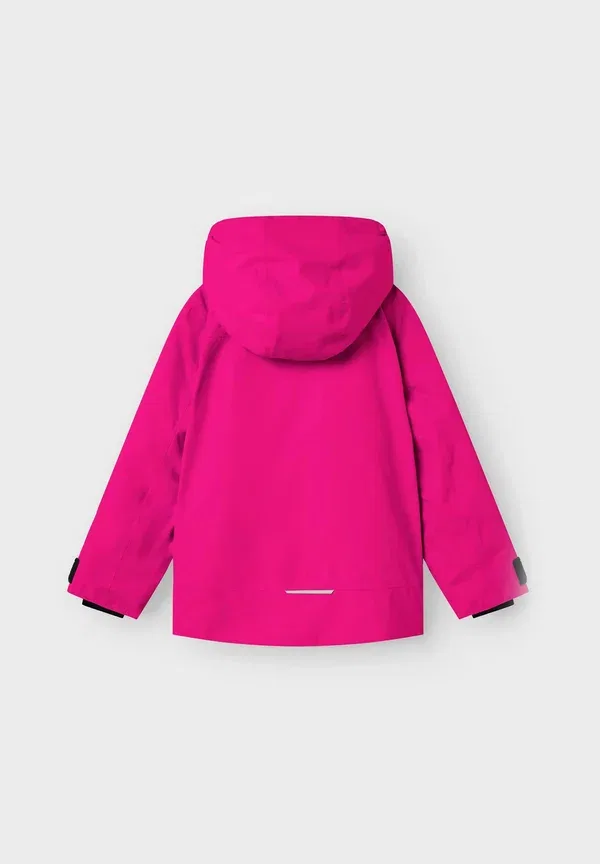 Куртка Ski ultimate light jacket Name It, розовый гло — фото 4
