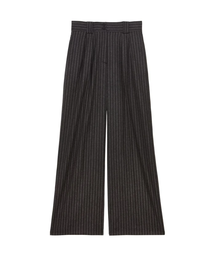 

Брюки Marlã¨Ne со штопкой Ines De La Fressange Paris, серый